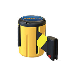 Testina SAFE IN in polipropilene con nastro 5 mt colore GIALLO/NERO