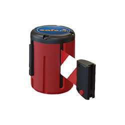 Testina SAFE IN in polipropilene con nastro 5 mt colore ROSSO/BIANCO