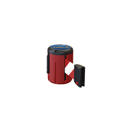 Testina SAFE IN in polipropilene con nastro 5 mt colore ROSSO/BIANCO