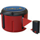 Testina SAFE IN in polipropilene con nastro 10 mt colore ROSSO/BIANCO