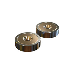 Confezione 2 magneti per rendere magnetico il supporto a muro TSMS15