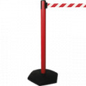 Colonnina SAFE IN modello OUTDOOR colore rosso nastro BIANCO/ROSSO