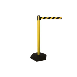 Colonnina SAFE IN modello OUTDOOR colore giallo nastro GIALLO/NERO