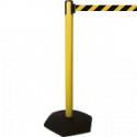 Colonnina SAFE IN modello OUTDOOR colore giallo nastro GIALLO/NERO