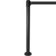 Colonnina SAFE IN modello OUTDOOR tassellabile colore nero nastro NERO