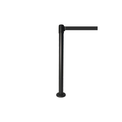 Colonnina SAFE IN modello OUTDOOR tassellabile colore nero nastro NERO