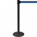 Colonnina SAFE IN modello PLUS nera opaca con nastro BLU