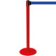 Colonnina SAFE IN modello PLUS colore rosso con nastro BLU
