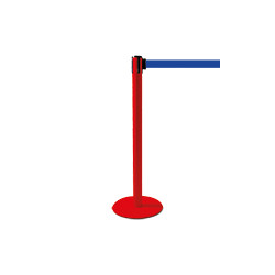 Colonnina SAFE IN modello PLUS colore rosso con nastro BLU