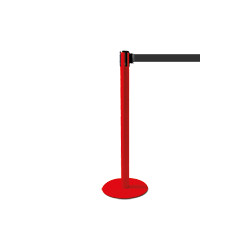 Colonnina SAFE IN modello PLUS colore rosso con nastro NERO