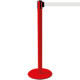 Colonnina SAFE IN modello PLUS colore rosso con nastro BIANCO
