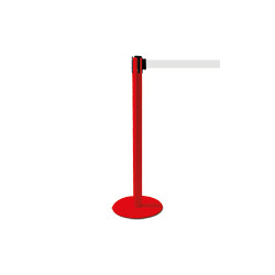 Colonnina SAFE IN modello PLUS colore rosso con nastro BIANCO