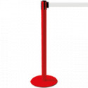 Colonnina SAFE IN modello PLUS colore rosso con nastro BIANCO