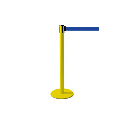 Colonnina SAFE IN modello PLUS colore giallo con nastro BLU