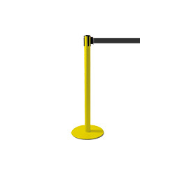Colonnina SAFE IN modello PLUS colore giallo con nastro NERO