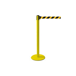 Colonnina SAFE IN modello PLUS colore giallo con nastro GIALLO/NERO