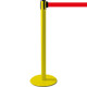 Colonnina SAFE IN modello PLUS colore giallo con nastro ROSSO