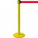 Colonnina SAFE IN modello PLUS colore giallo con nastro ROSSO