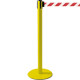 Colonnina SAFE IN modello PLUS colore giallo con nastro BIANCO/ROSSO