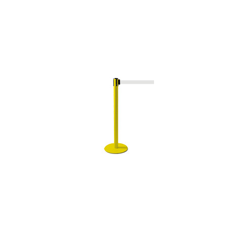 Colonnina SAFE IN modello PLUS colore giallo con nastro BIANCO