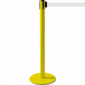 Colonnina SAFE IN modello PLUS colore giallo con nastro BIANCO