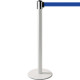 Colonnina SAFE IN modello PLUS colore bianco con nastro BLU