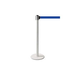 Colonnina SAFE IN modello PLUS colore bianco con nastro BLU