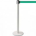 Colonnina SAFE IN modello PLUS colore bianco con nastro VERDE