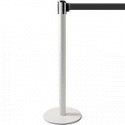 Colonnina SAFE IN modello PLUS colore bianco con nastro NERO