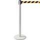 Colonnina SAFE IN modello PLUS colore bianco con nastro GIALLO/NERO