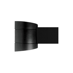 Testina a muro SAFE IN nera nastro 10 mt NERO