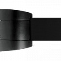 Testina a muro SAFE IN nera nastro 10 mt NERO