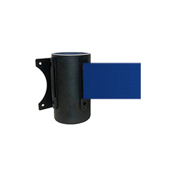 Testina a muro SAFE IN nera nastro 4 mt BLU