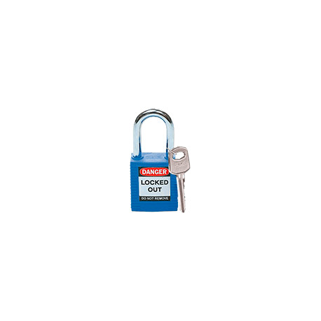 Lucchetto serie chiavi tutte diverse BLU