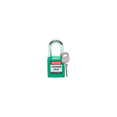 Lucchetto serie chiavi tutte diverse VERDE