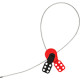 Disp. bloccaggio c/cavo da 0,91 mt