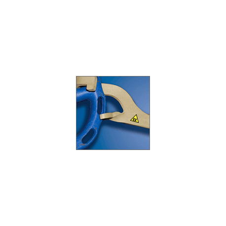 Leva lunghezza mm 450, per volantino diametro 125-250 mm