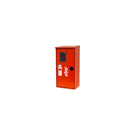 Cassetta portaestintori TEXAS acciaio verniciato x estintori CO2 5 kg.