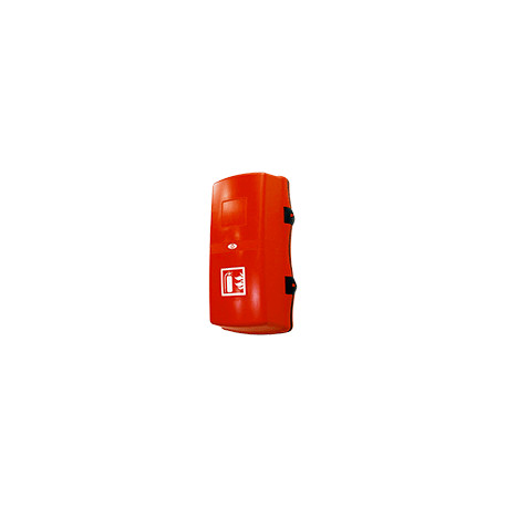Cassetta portaestintori LEON in materiale plastico x estintori 4/6 kg.
