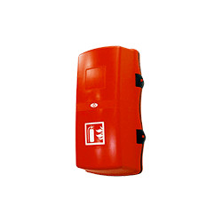 Cassetta portaestintori LEON in materiale plastico x estintori 9/12 kg