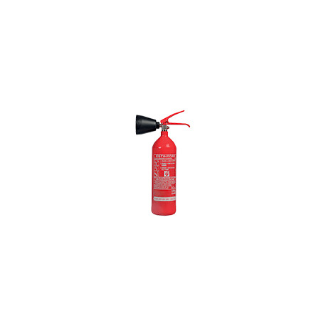 Estintore portatile a CO2 classe 34B da 2 kg