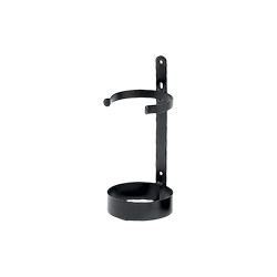 Supporto a muro o automezzo per estintori a polvere da 6 kg.