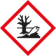 Etichetta adesiva singola " pericolo ambiente "