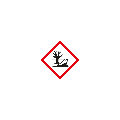 Etichetta adesiva singola " pericolo ambiente "