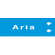 Foglio da 5 etichette fondo grigio" ARIA"destra