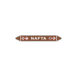 Foglio da 5 etichette autoadesive con frecce e simboli per NAFTA