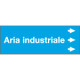 Foglio da 5 etichette "ARIA INDUSTRIALE " destra