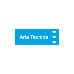 Foglio da 5 etichette "ARIA TECNICA " destra