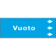 Foglio da 5 etichette " VUOTO " destra