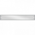 Supporto porta etichette formato 680x100 con 4 losanghe mm 20x2